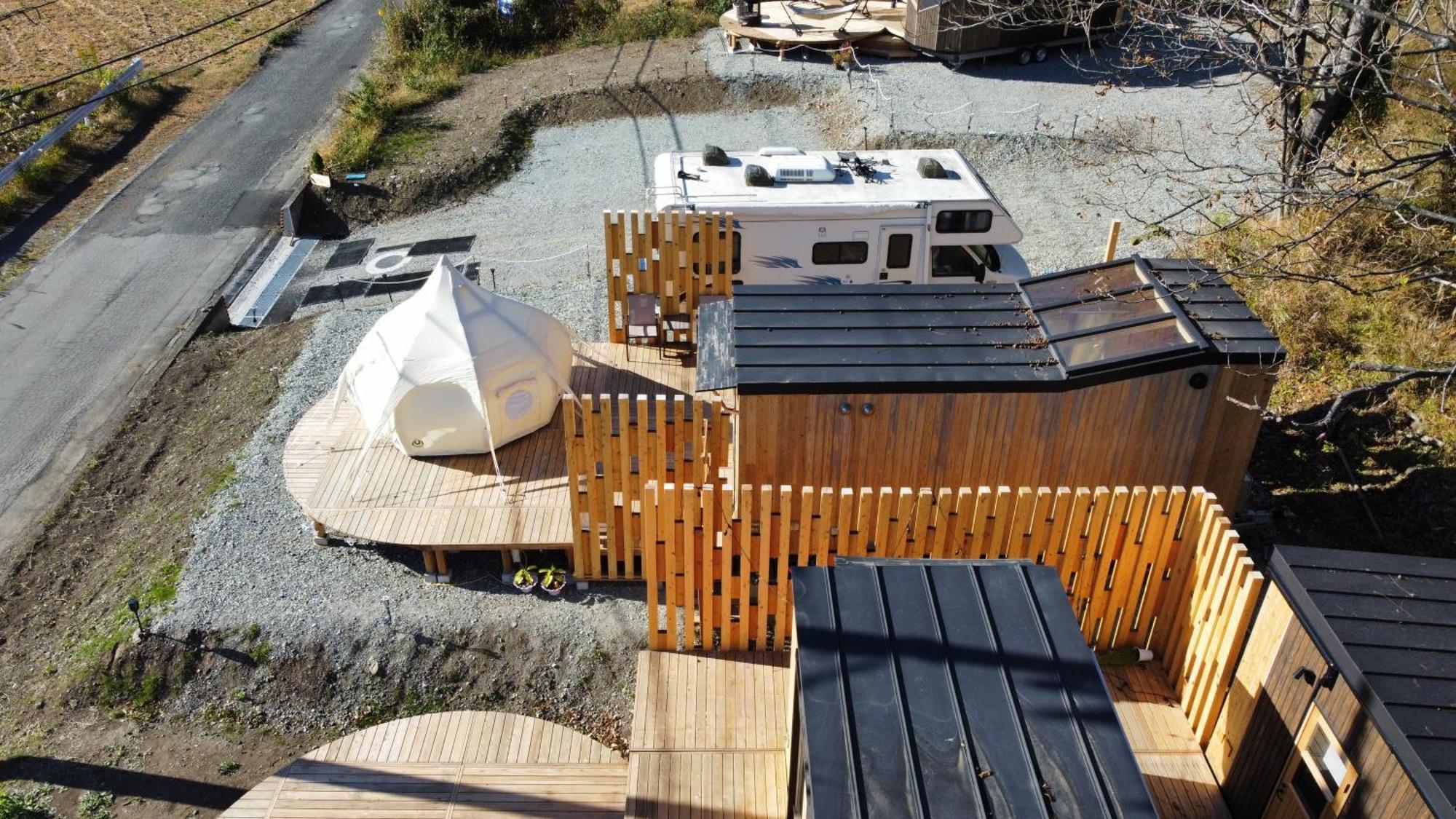 Fuji Dome Glamping Ξενοδοχείο Fujikawaguchiko Εξωτερικό φωτογραφία