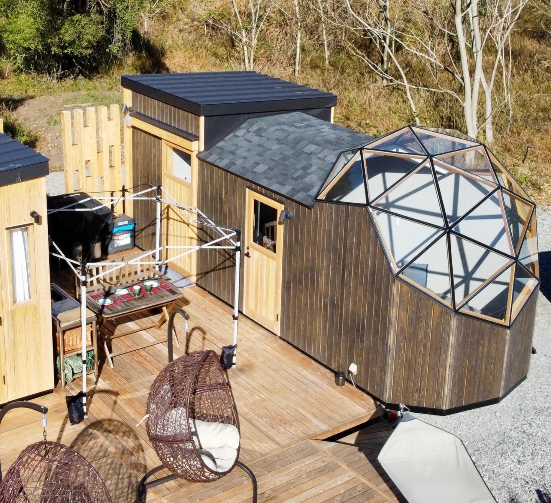 Fuji Dome Glamping Ξενοδοχείο Fujikawaguchiko Εξωτερικό φωτογραφία