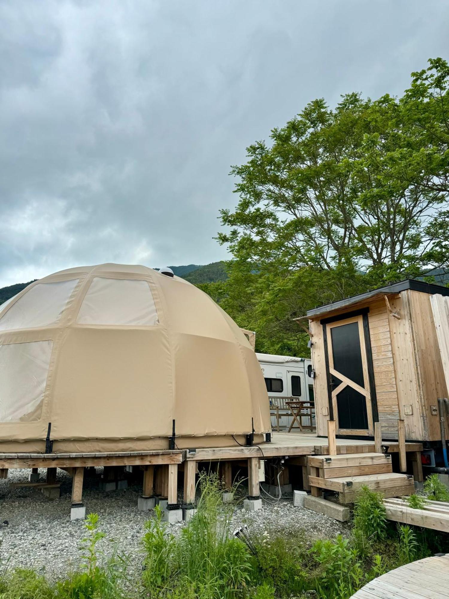 Fuji Dome Glamping Ξενοδοχείο Fujikawaguchiko Εξωτερικό φωτογραφία